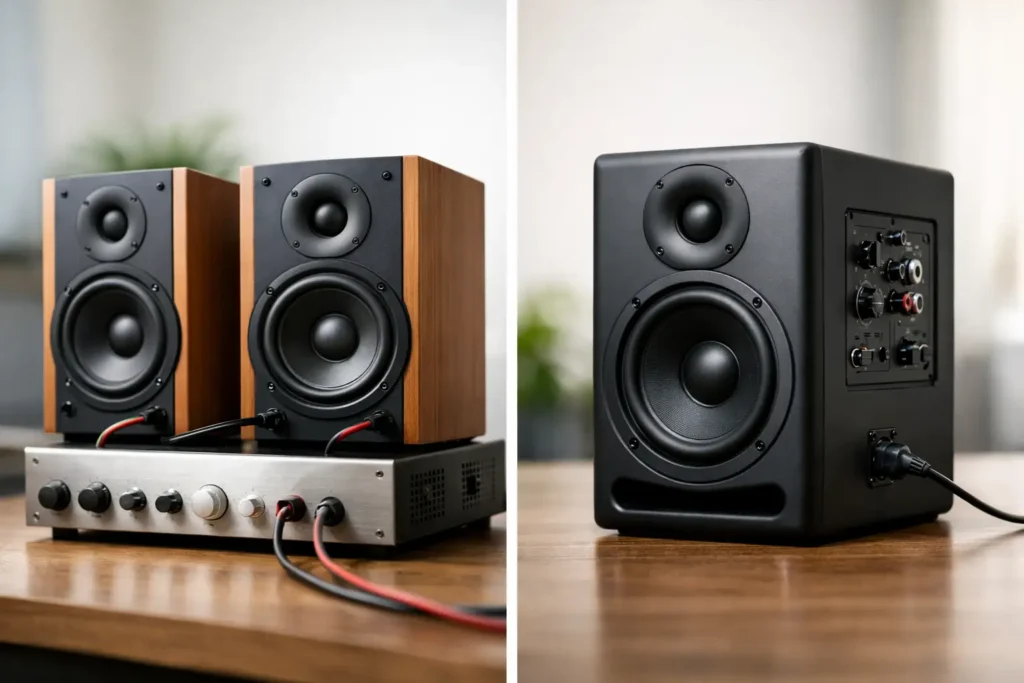 Passive vs Active Speakers Explained