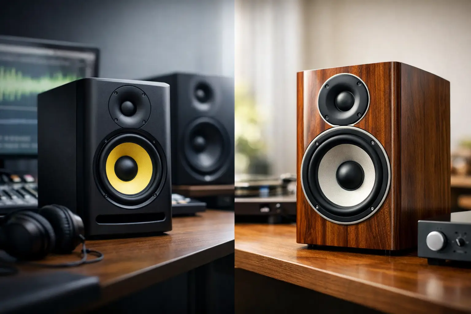 Studio Monitors vs Audiophile Speakers: Which Fits?